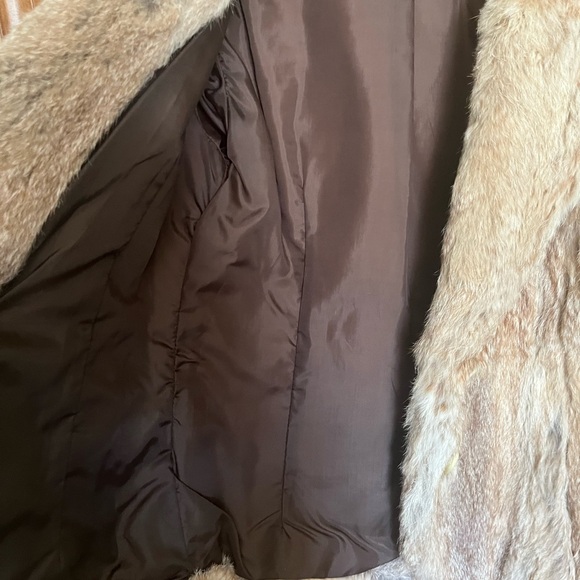 Vintage Women’s Rabbit Fur Jacket - Would be great for Holiday Dance - Picture 5 of 5